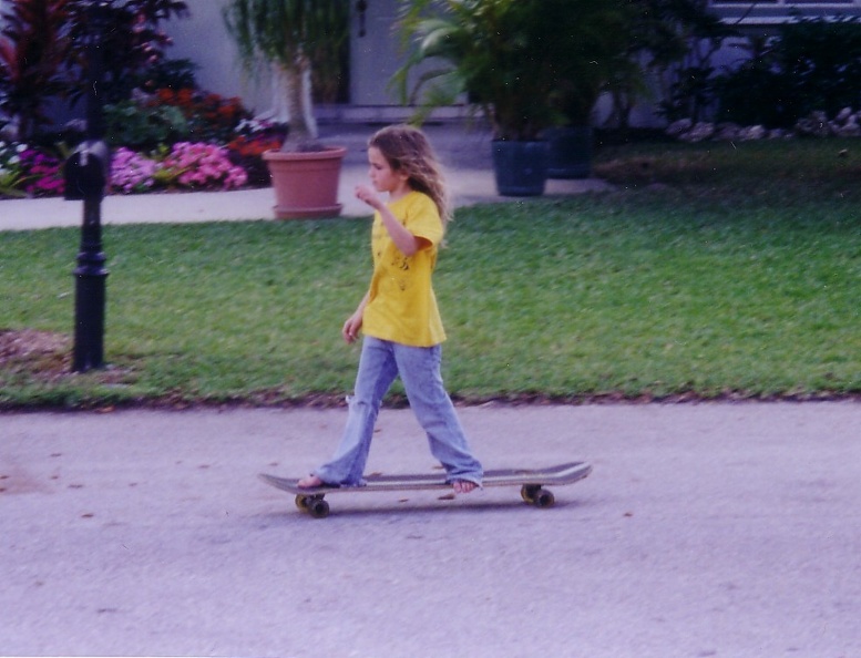 skateboard girl