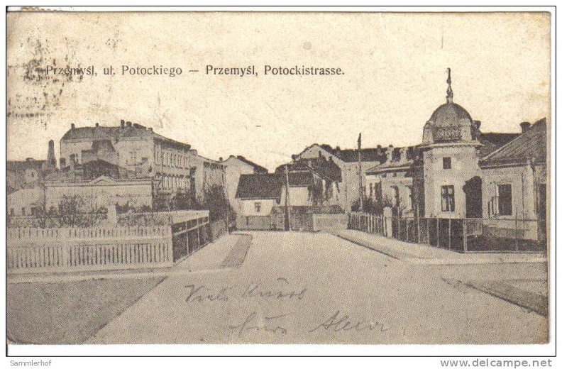 AK Przemysl Potockistrasse c. 1915