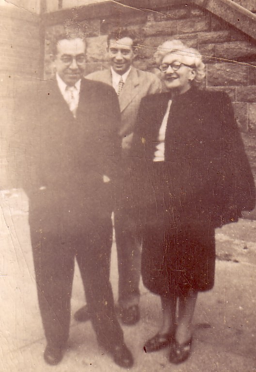 Sam and Adele with Leonard around 1940