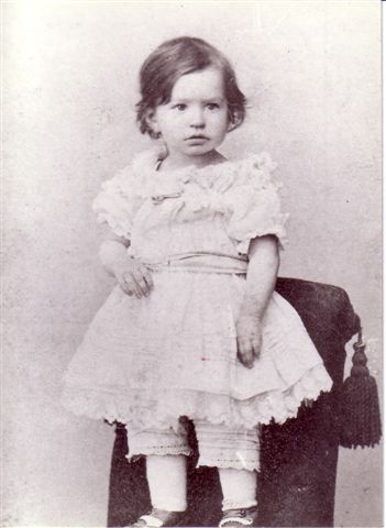 Sophie in Riga, age 2 or 3