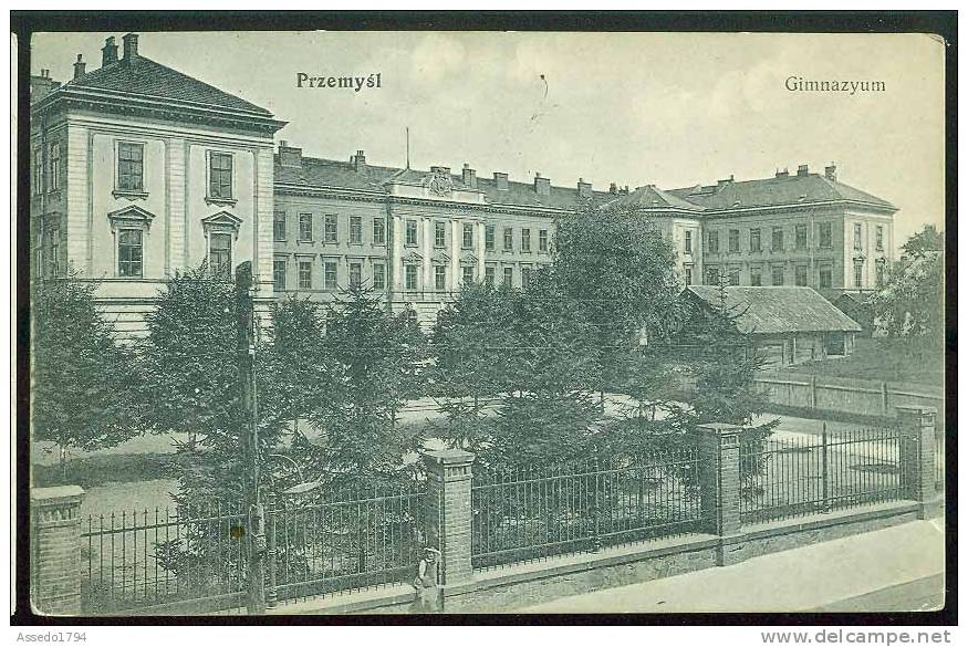 AK Przemysl Gymnasium c. 1910