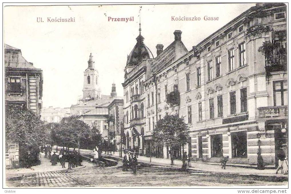 AK Przemysl Kosciusko-Gasse c. 1910